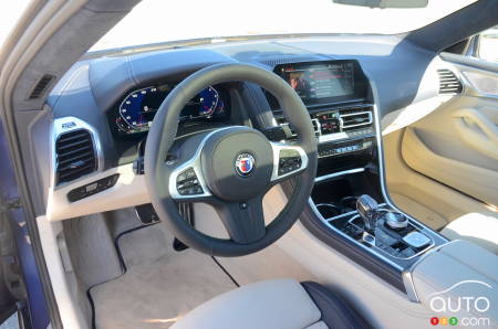 2022 BMW Alpina B8, interior